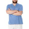 Cherokee Scrubs for Men Tuckable V-Neck Nursing Scrub Top with Chest Pocket, Side Vents & 2-Way Stretch Fabric – 4743(Ceil)