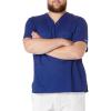 Cherokee Scrubs for Men Tuckable V-Neck Nursing Scrub Top with Chest Pocket, Side Vents & 2-Way Stretch Fabric – 4743(Galaxy Blue)