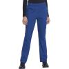 Cherokee Women Scrubs Pant Workwear Professionals Natural Rise Tapered Leg Drawstring WW050(Royal)