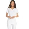 Cherokee Women’s Medical Scrub Top Iflex V-Neck Knit Panel Top – CK605(White)