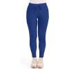 Cherokee Womens Mid Rise Tapered Leg Drawstring Scrub Pants 5 Pocket 360 Stretch Moisture Wicking Easy Care – CK095(Galaxy Blue)
