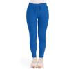 Cherokee Womens Mid Rise Tapered Leg Drawstring Scrub Pants 5 Pocket 360 Stretch Moisture Wicking Easy Care – CK095(Royal)