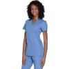 Cherokee Women’s V-Neck Scrub Top – Modern Classic Shirt with 3 Pockets, Instrument Loop & Fade Resistant Fabric – WW645(Ciel)