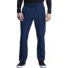Cherokee iFlex Men Scrubs Pant Tapered Leg Drawstring Cargo CK006(Navy)