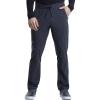 Cherokee iFlex Men Scrubs Pant Tapered Leg Drawstring Cargo CK006(Pewter)