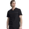 Cherokee iFlex Men Scrubs Top V-Neck CK661(Black)