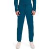 Workwear Revolution Men Scrubs Pant Natural Rise Jogger WW012(Caribbean Blue)