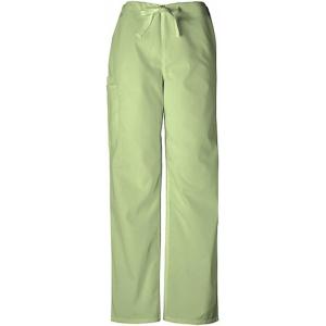 Cherokee Unisex Scrub Pants for Men & Women Drawstring Cargo Medical Uniform Straight Leg Nursing Scrub Bottoms – 4100(Sage Green)