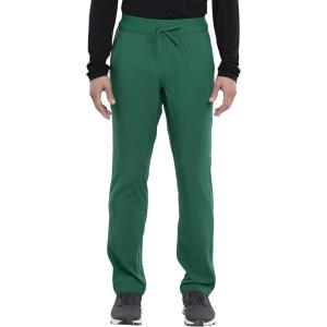 Cherokee iFlex Men Scrubs Pant Tapered Leg Drawstring Cargo CK006(Hunter)