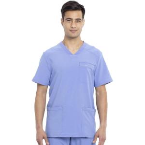 Cherokee iFlex Men Scrubs Top V-Neck CK661(Ciel Blue)