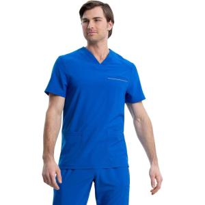 Cherokee iFlex Men Scrubs Top V-Neck CK661(Royal)