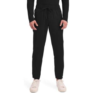 Workwear Revolution Men Scrubs Pant Natural Rise Jogger WW012(Black)