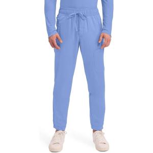 Workwear Revolution Men Scrubs Pant Natural Rise Jogger WW012(Ciel Blue)