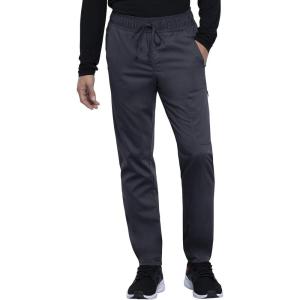 Workwear Revolution Men Scrubs Pant Natural Rise Jogger WW012(Pewter)