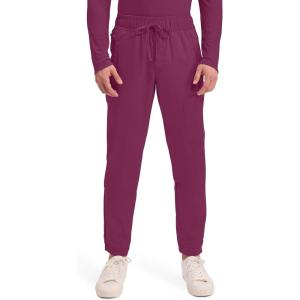 Workwear Revolution Men Scrubs Pant Natural Rise Jogger WW012(Wine)