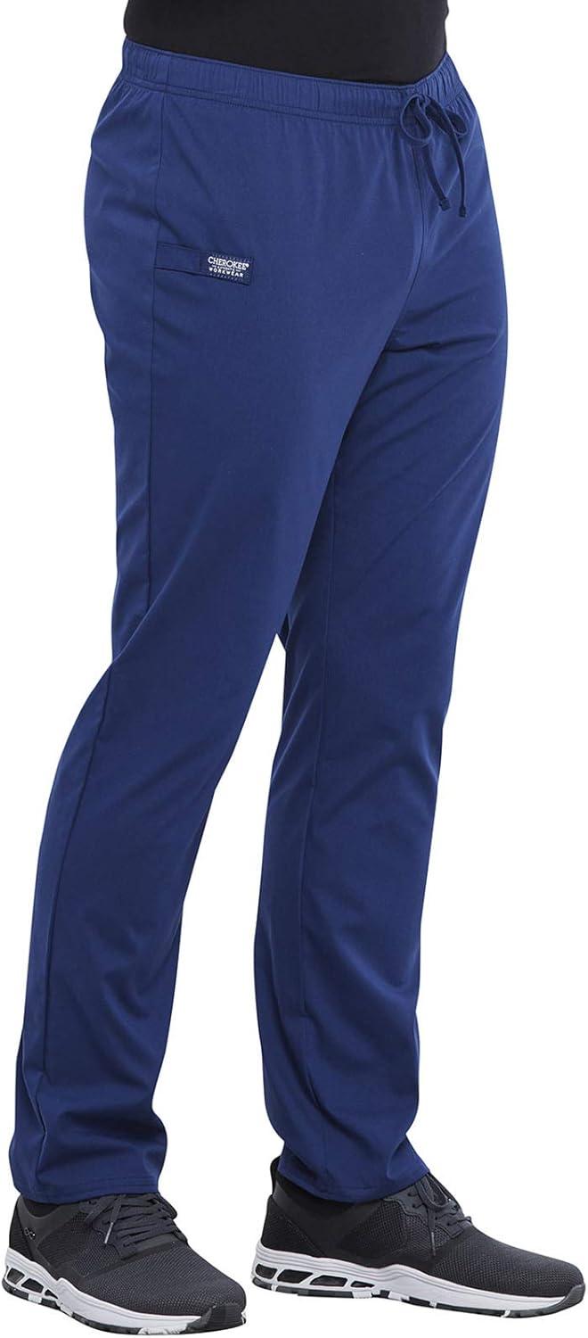 imageCherokee Men amp Women Scrubs Pant Workwear Professionals Pocketless Drawstring WW125Navy
