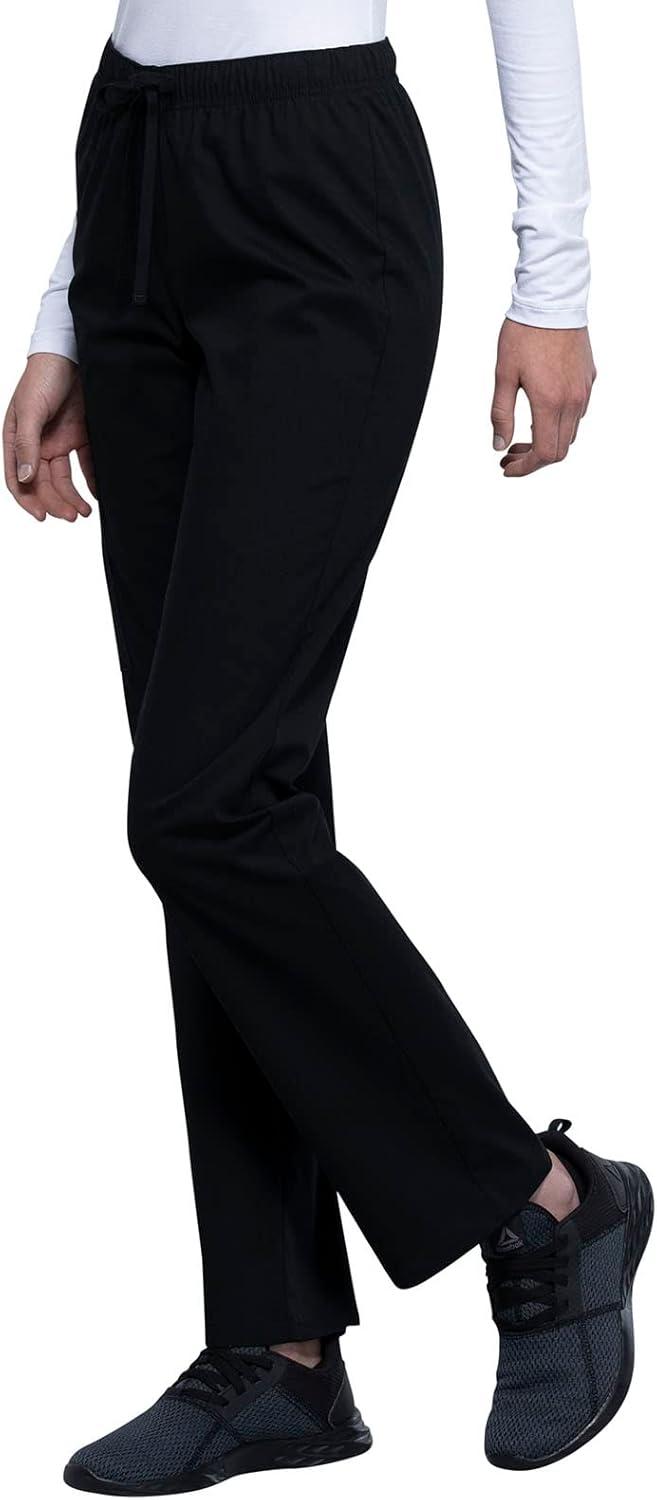 imageCherokee Men amp Women Scrubs Pant Workwear Professionals Straight Leg Drawstring WW030Black