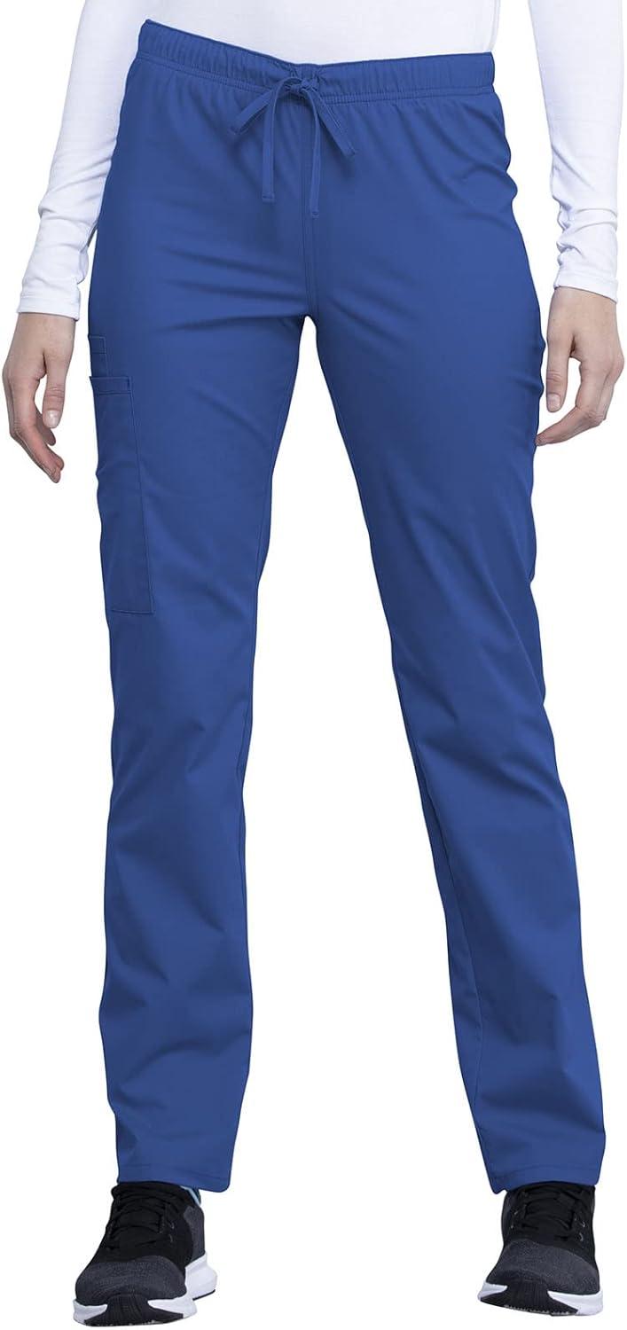 imageCherokee Men amp Women Scrubs Pant Workwear Professionals Straight Leg Drawstring WW030Royal