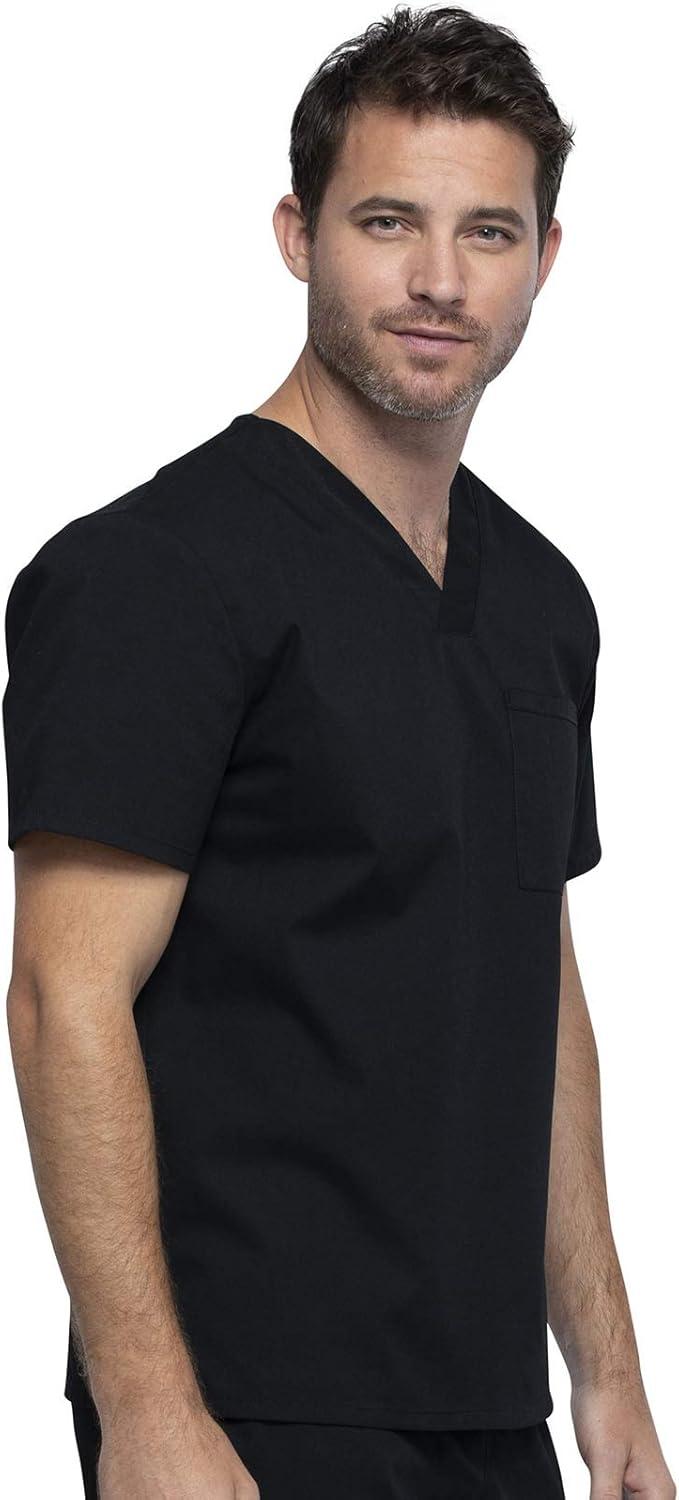 imageCherokee Men amp Women Scrubs Top Workwear Professionals Tuckable VNeck WW644Black