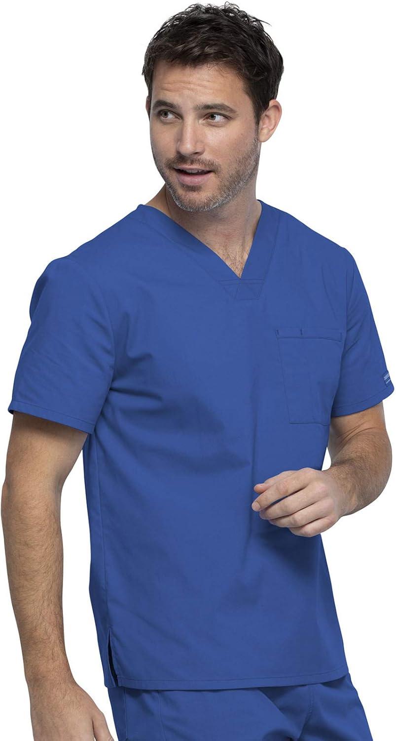 imageCherokee Men amp Women Scrubs Top Workwear Professionals Tuckable VNeck WW644Royal