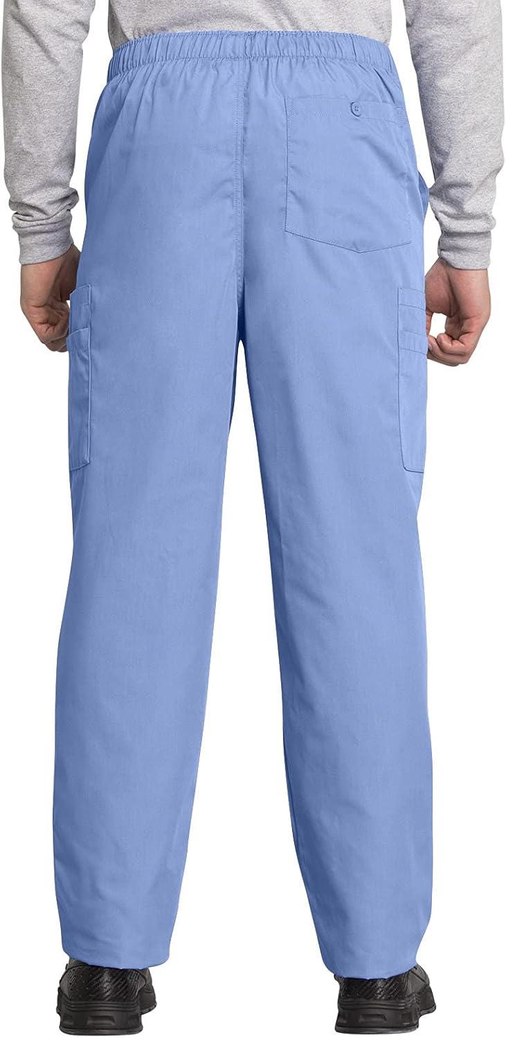 imageCherokee Scrub Set for Men and Women Traditional Fit VNeck Scrub Top 4777 with Natural Rise Elastic Waist Pant 4000Ciel