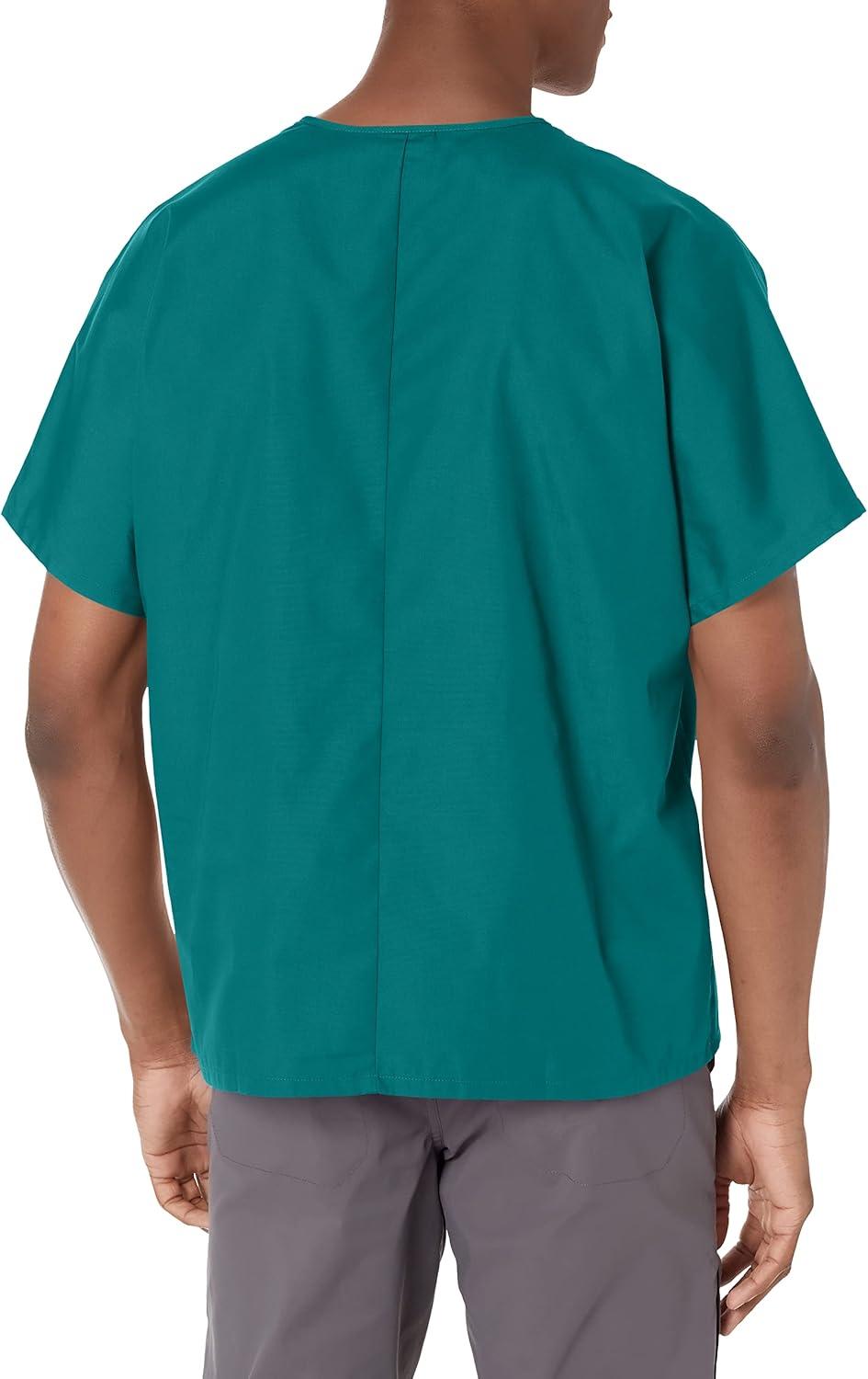 imageCherokee Scrubs for Women and Men Unisex VNeck Tunic Nursing Scrub Top with Chest Pocket Tuckable Durable Fabric 4777Hunter