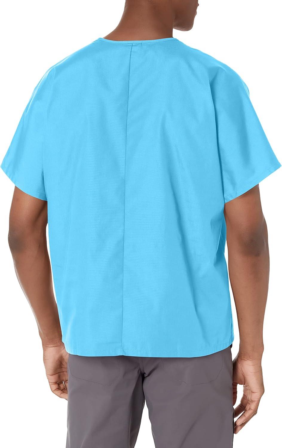 imageCherokee Scrubs for Women and Men Unisex VNeck Tunic Nursing Scrub Top with Chest Pocket Tuckable Durable Fabric 4777Maliblu