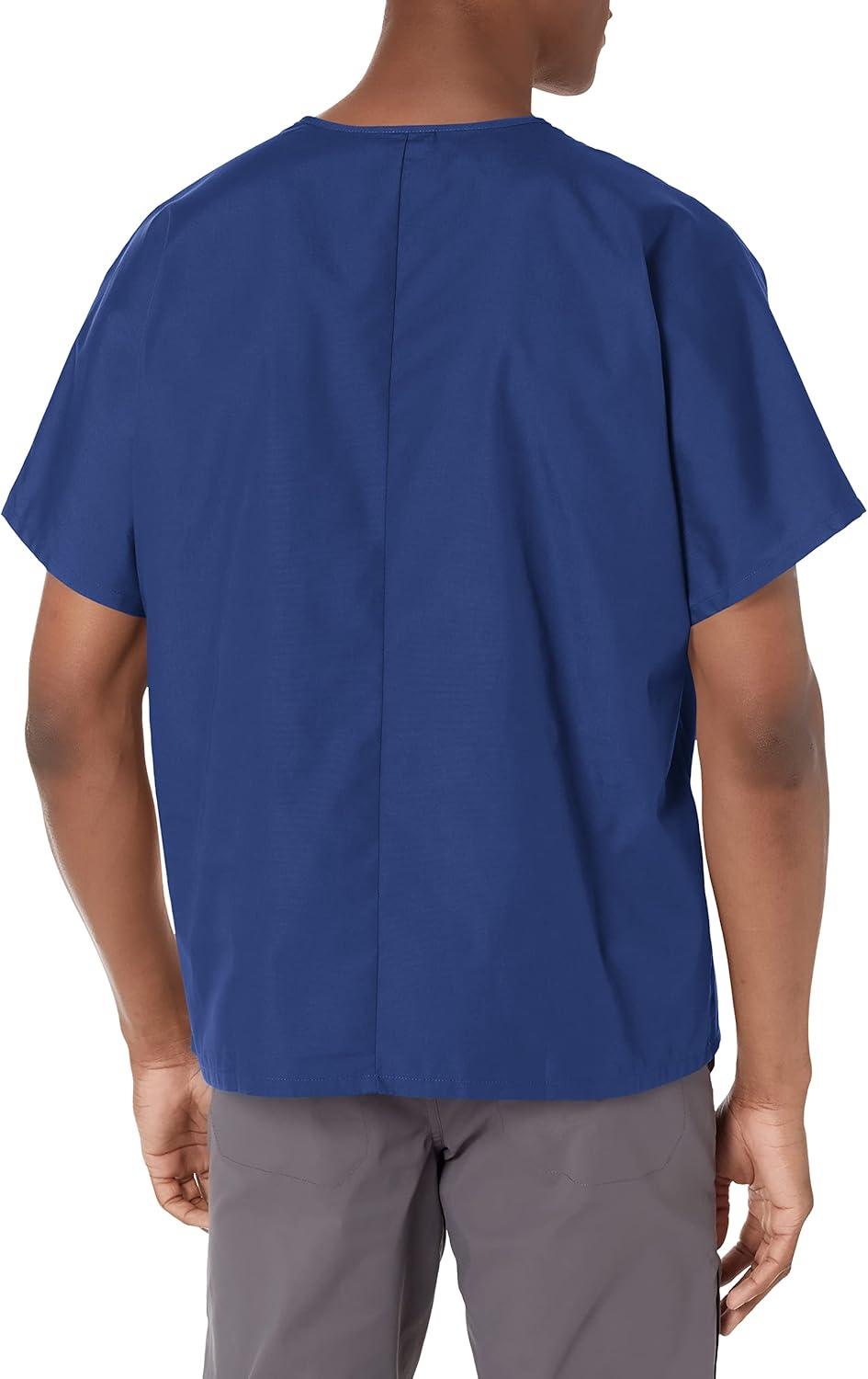 imageCherokee Scrubs for Women and Men Unisex VNeck Tunic Nursing Scrub Top with Chest Pocket Tuckable Durable Fabric 4777Navy