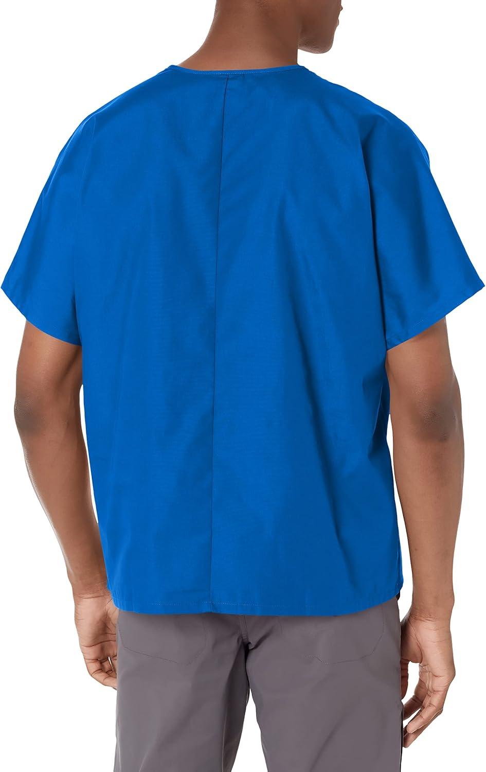 imageCherokee Scrubs for Women and Men Unisex VNeck Tunic Nursing Scrub Top with Chest Pocket Tuckable Durable Fabric 4777Royal
