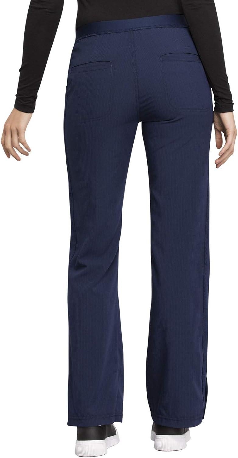imageCherokee Statement Women Scrubs Pant Natural Rise Flare Leg CK060Navy