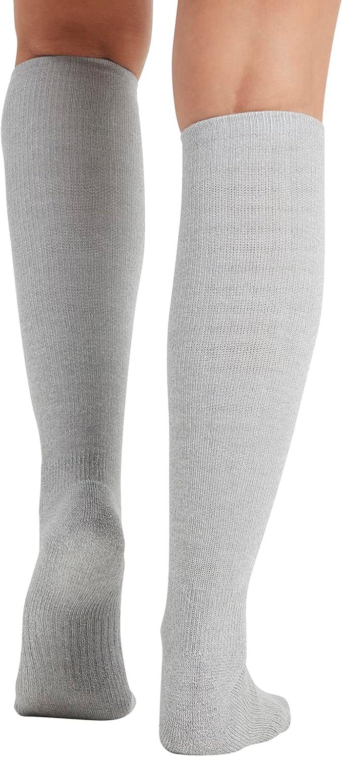 imageCherokee Unisex Knee High Compression Socks 1520 mmHg Arch Support MoistureWicking 1 Pair LXSUPPORTAlloy