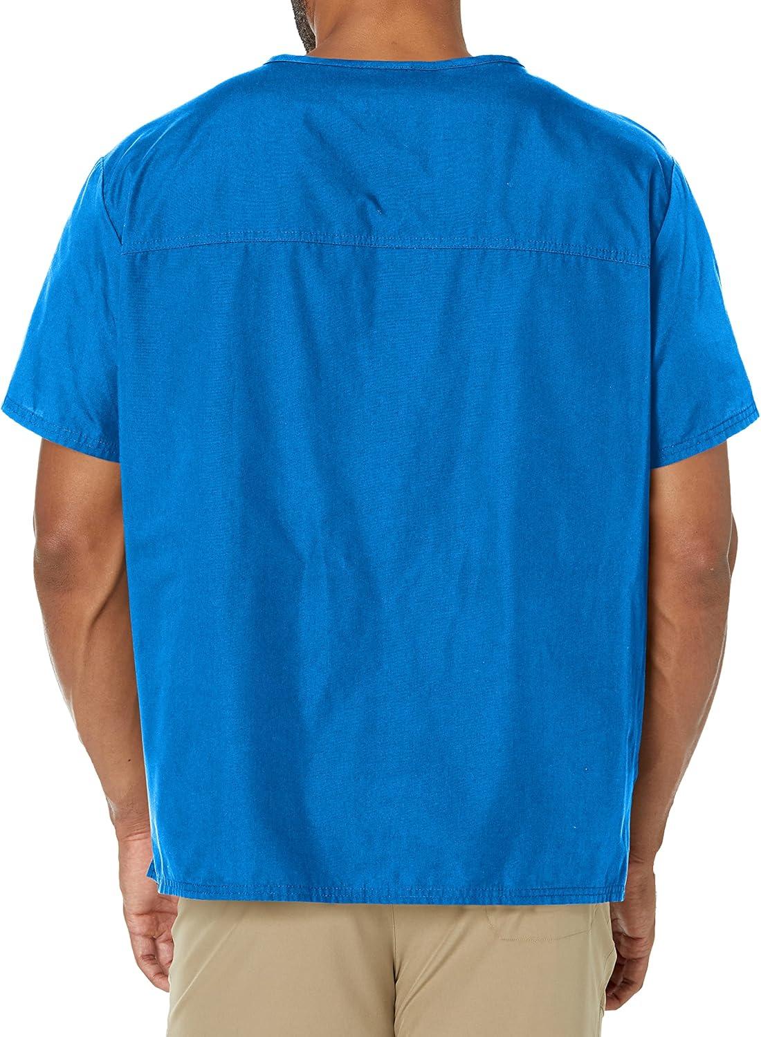 imageCherokee VNeck Mens Scrub Top with Chest Pocket Durable Fade Resistant and Easy CareRoyal