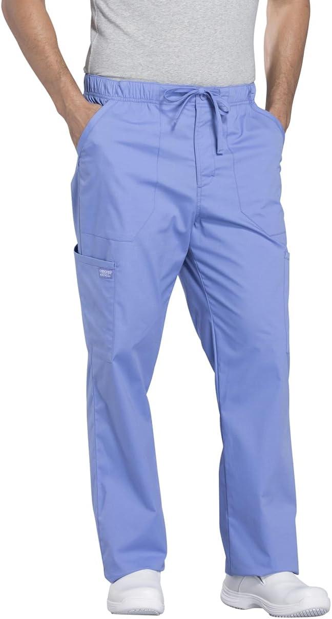 imageCherokee WW675 Mens V Neck Tapered Leg Front Cargo Pants Set WW675