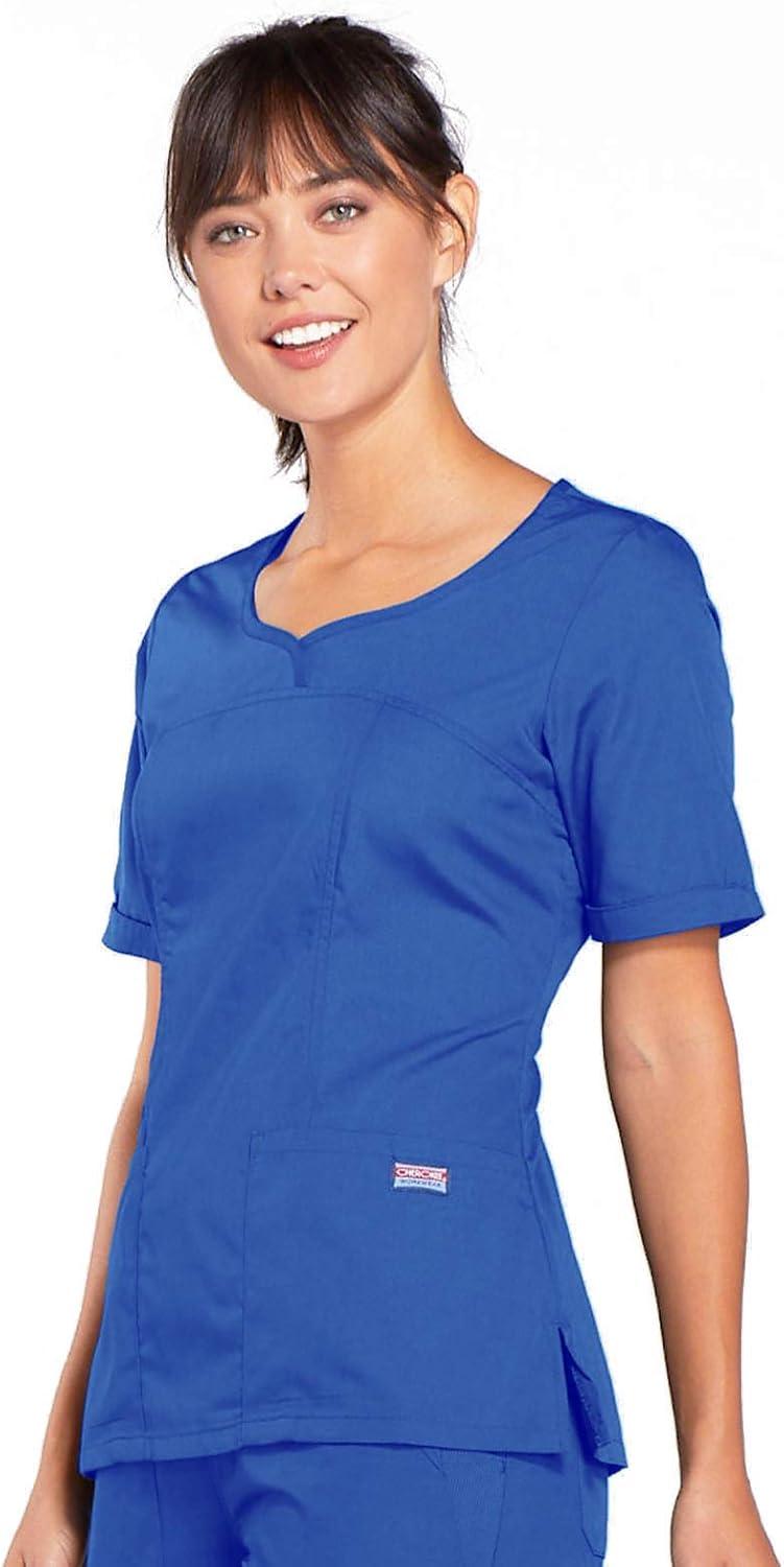 imageCherokee Women Scrubs Top Workwear Originals VNeck 4746Royal