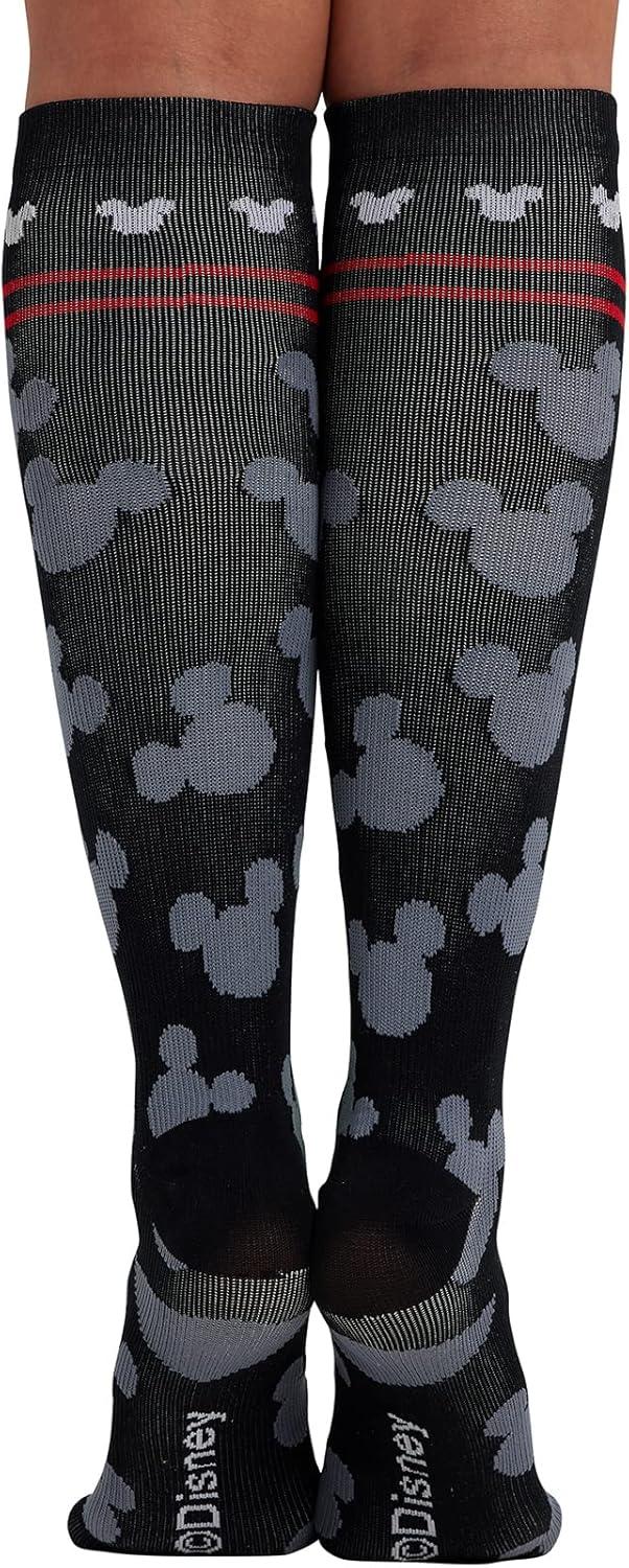 imageCherokee Womens 1015mmHg Compression Socks Fun Print Knee Highs with Light Support Soft Feel PRINTSUPPORTAll Ears