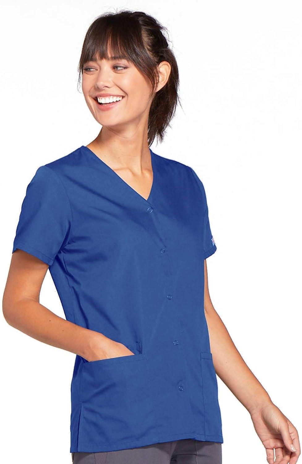 imageScrubs for Women Workwear Originals Snap Front Top 4770Royal