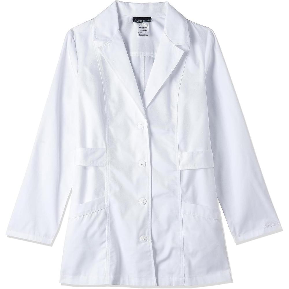 imageCherokee 30 Twill Lab Coat Consultation Coat White Lab Coats for Women 2316White