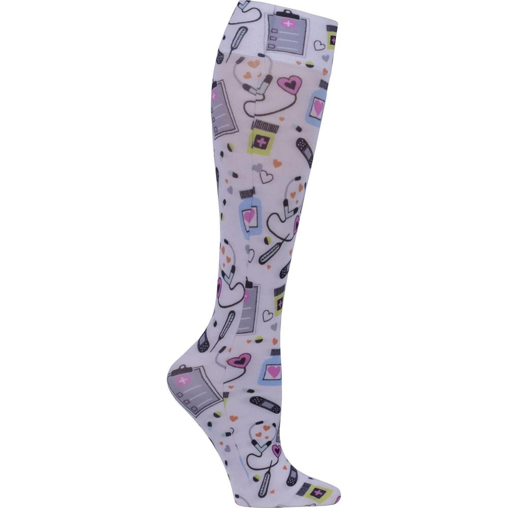 imageCherokee Compression Socks for Women amp Men 815 mmHg Knee High Lightweight Sublimation Print 1 Pair FASHIONSUPPORTWe Love Caregivers