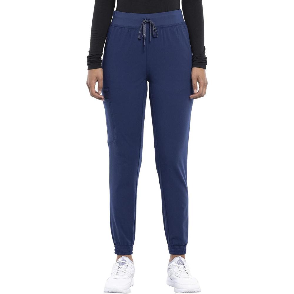imageCherokee Euphoria Women Scrubs Pant Mid Rise Jogger CK260ANavy