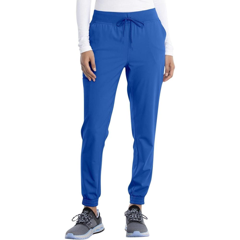 imageCherokee Euphoria Women Scrubs Pant Mid Rise Jogger CK260ARoyal