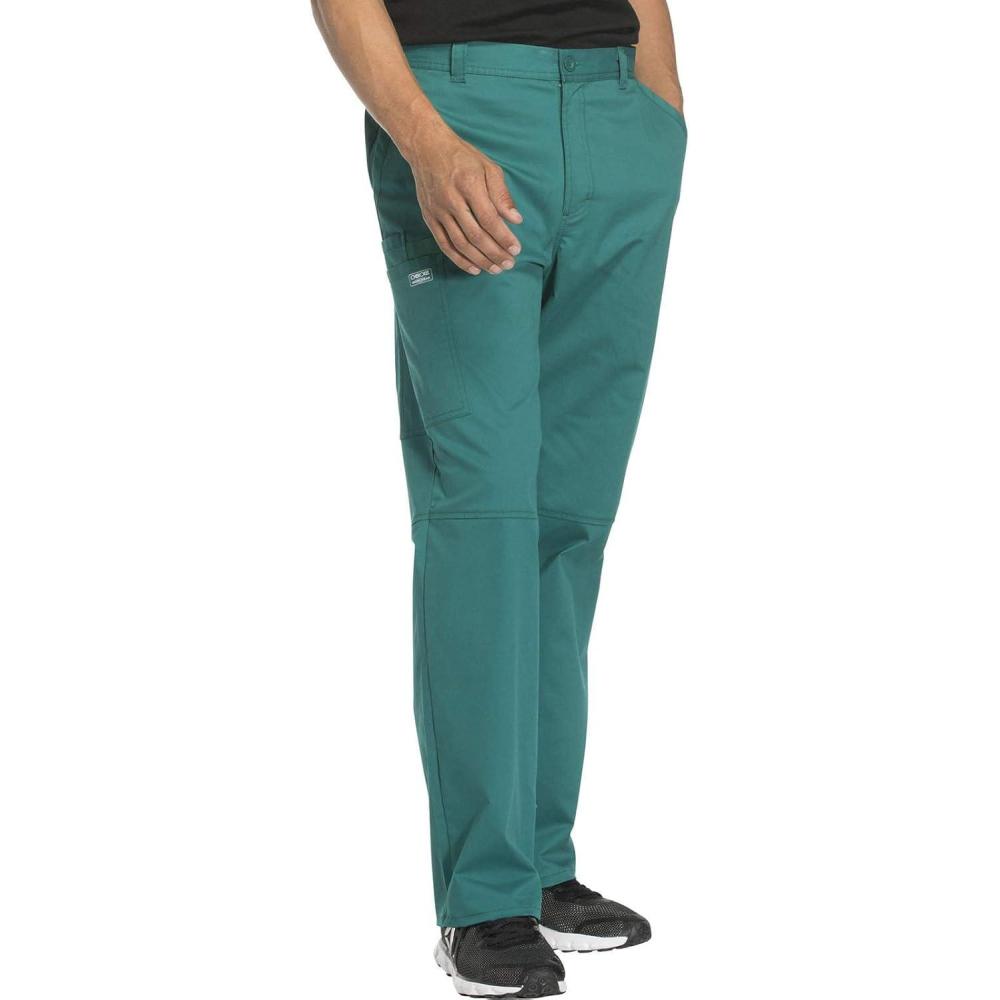 imageCherokee Men Scrubs Pant Workwear Core Stretch Fly Front WW200Hunter
