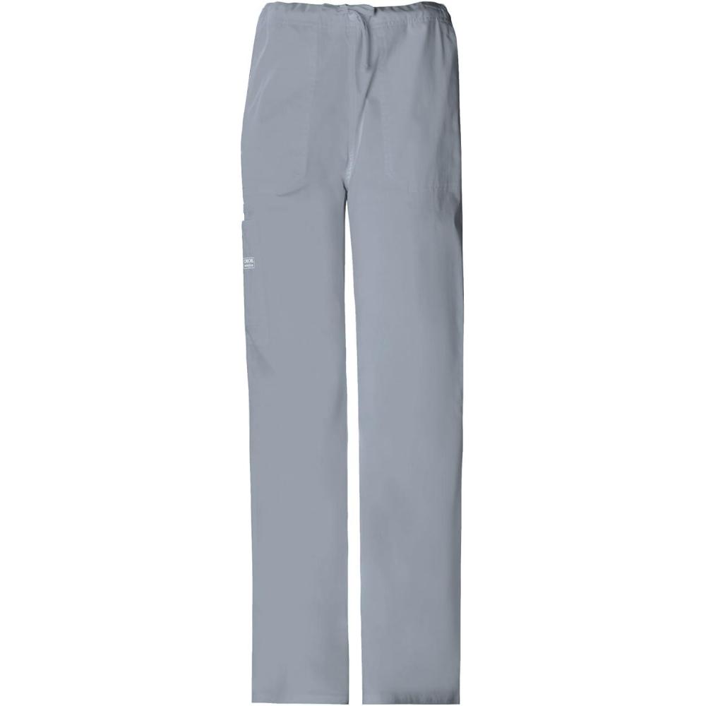 imageCherokee Men amp Women Scrubs Pant Workwear Core Stretch Drawstring Cargo 4043Grey