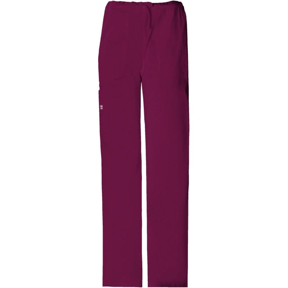 imageCherokee Men amp Women Scrubs Pant Workwear Core Stretch Drawstring Cargo 4043Wine