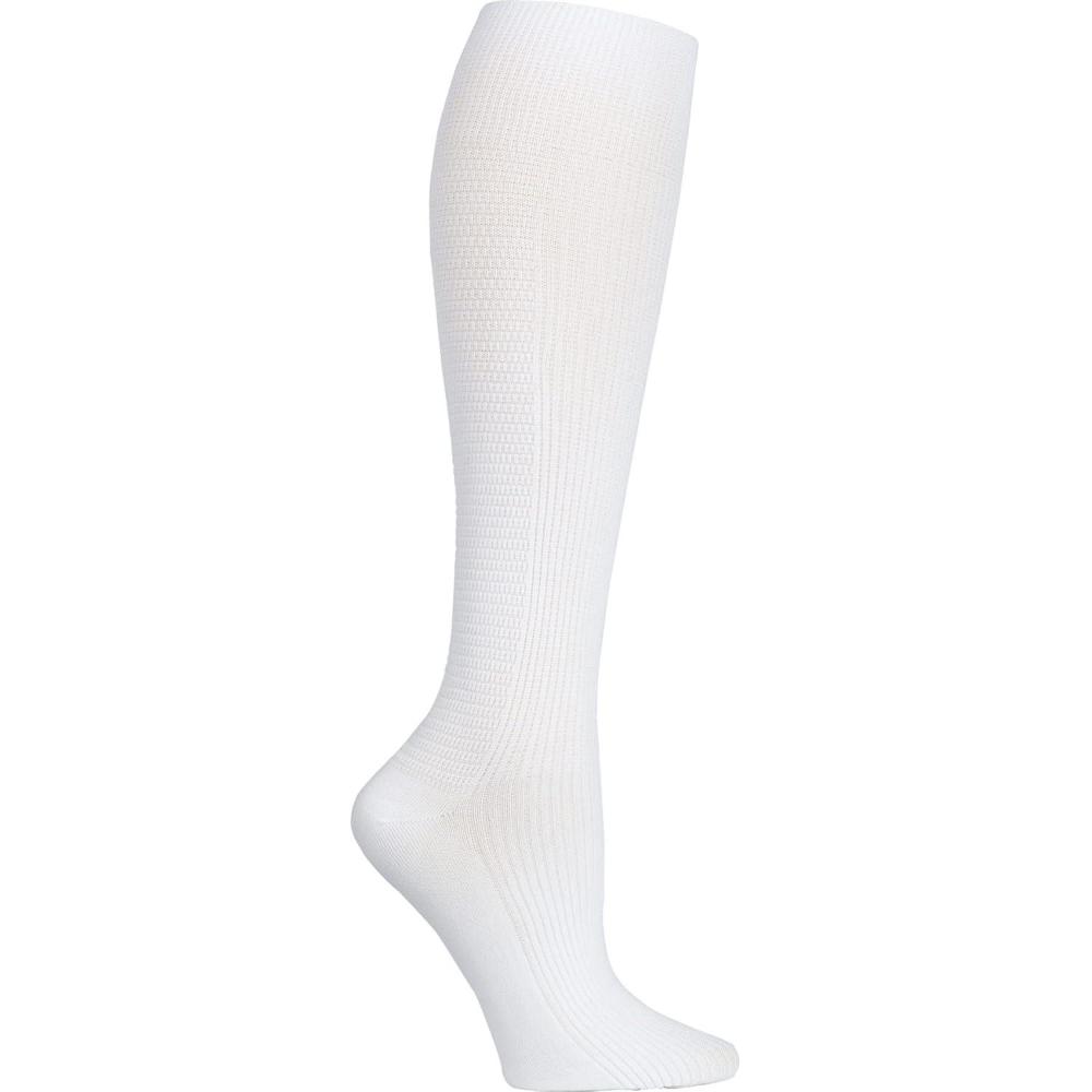 imageCherokee Mens amp Womens Gradient Compression Socks KneeHigh Support 812 mmHg 4 Pairs with 3D Lycra MYTSSOCK1White