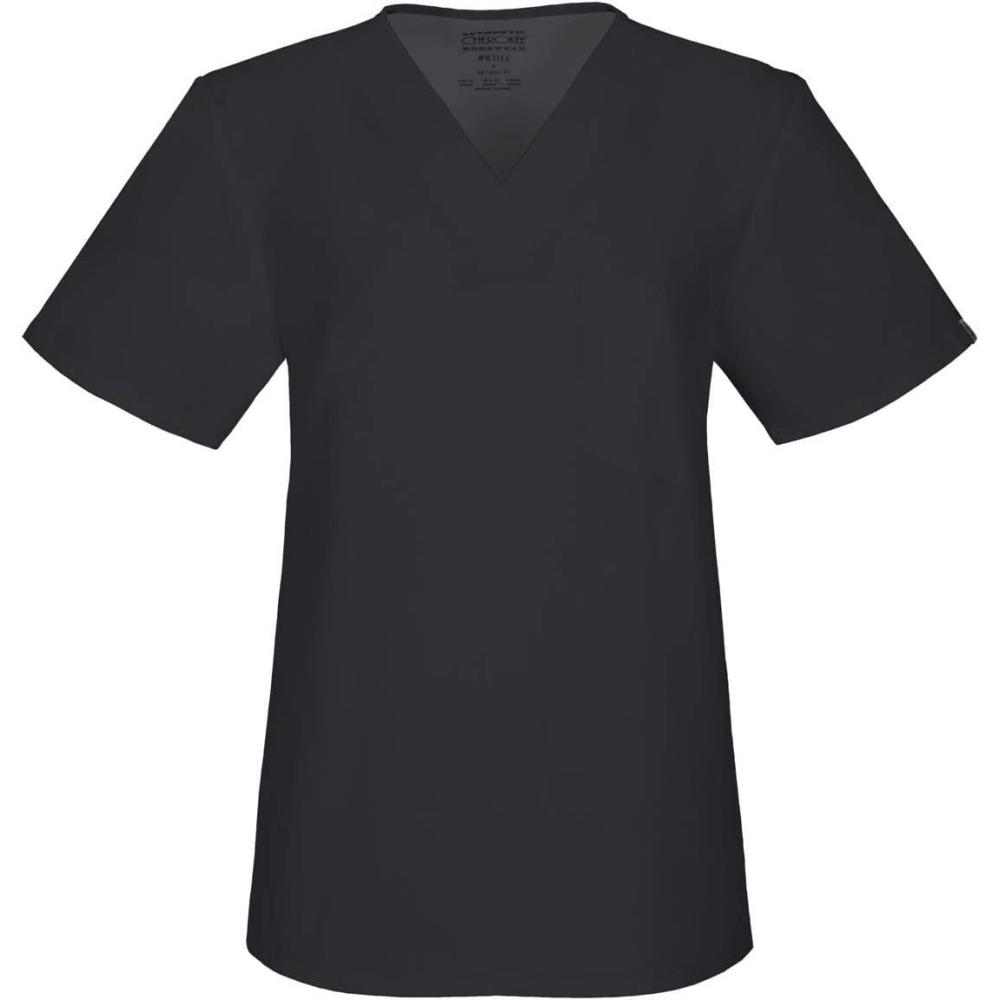 imageCherokee Ww Flex with Certainty Unisex Big VNeck TopBlack