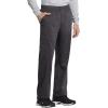 Cherokee Cargo Scrub Pants for Men with Mid Rise Straight Leg Zip Fly WW250AB(Pewter)