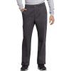 Cherokee Cargo Scrub Pants for Men with Mid Rise Straight Leg Zip Fly WW250AB(Pewter)