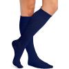 Cherokee Compression Socks for Women & Men – 8-15 mmHg Knee High, Lightweight Sublimation Print, 1 Pair FASHIONSUPPORT(Navy)