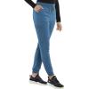 Cherokee Euphoria Women Scrubs Pant Mid Rise Jogger CK260A(Caribbean Blue)