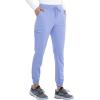 Cherokee Euphoria Women Scrubs Pant Mid Rise Jogger CK260A(Ciel Blue)